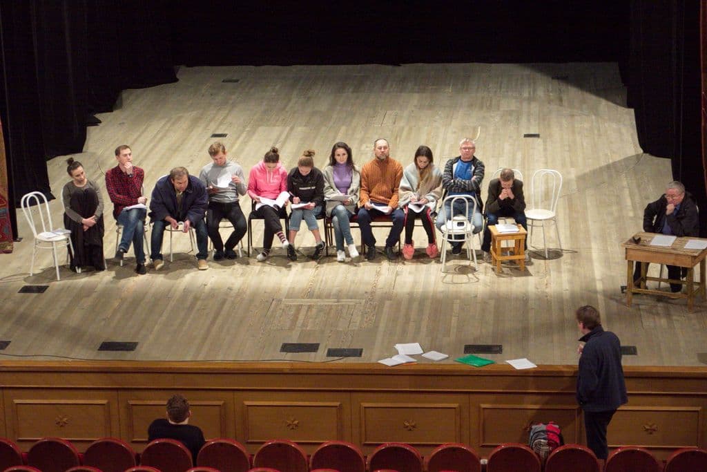 Началась работа над новым спектаклем