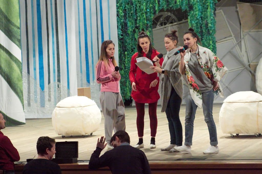Репетиции весенней премьеры